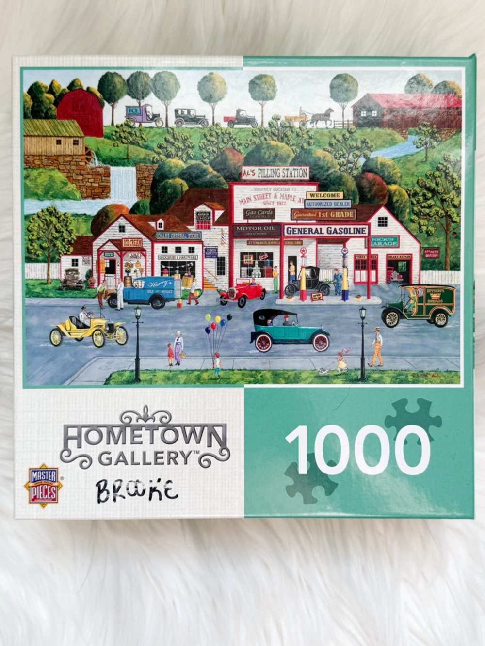 Master Pieces Hometown Gallery 1000 Piece Puzzle